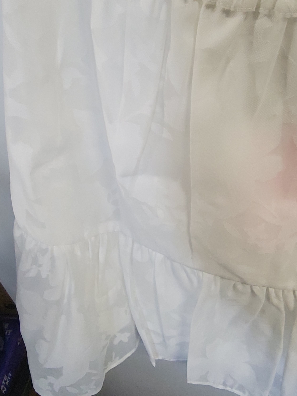 Amanda Uprichard White Tiered Mini Skirt & Top - Picture 6 of 6